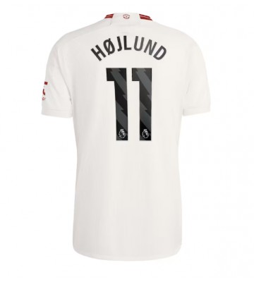 Manchester United Rasmus Hojlund #11 Koszulka Trzecich 2023-24 Krótki Rękaw